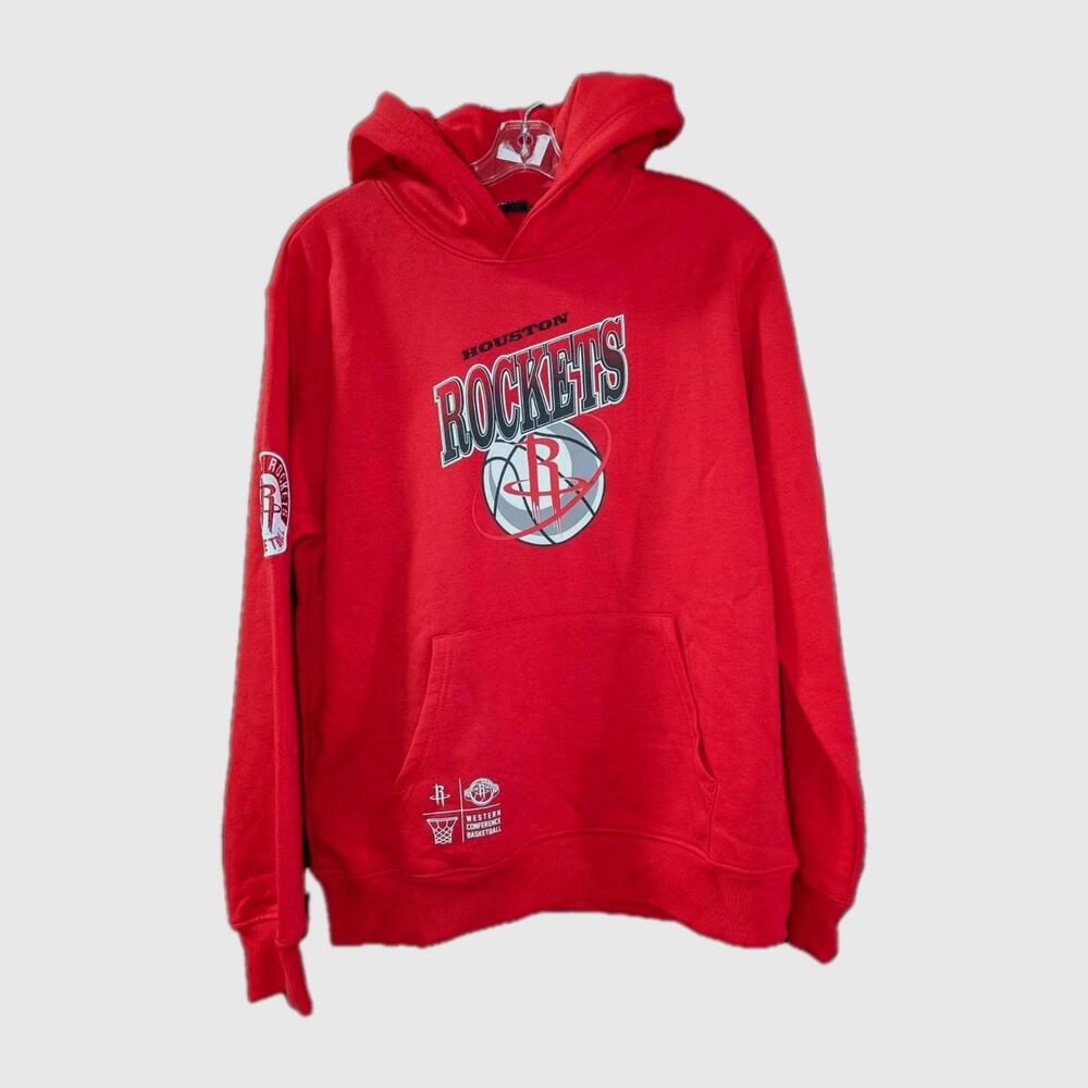 Houston Rockets Red Hoodie Size. M NBA Athleisure Basketball Gorpcore Holiday
